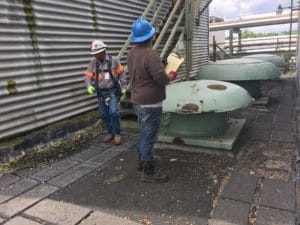 cooling tower condition assessment